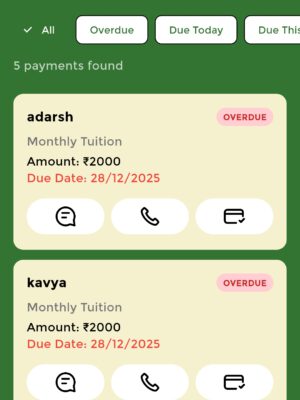 h.fee - Fee Management