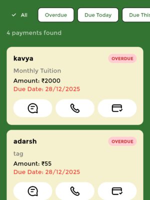 h.fee - Fee Management